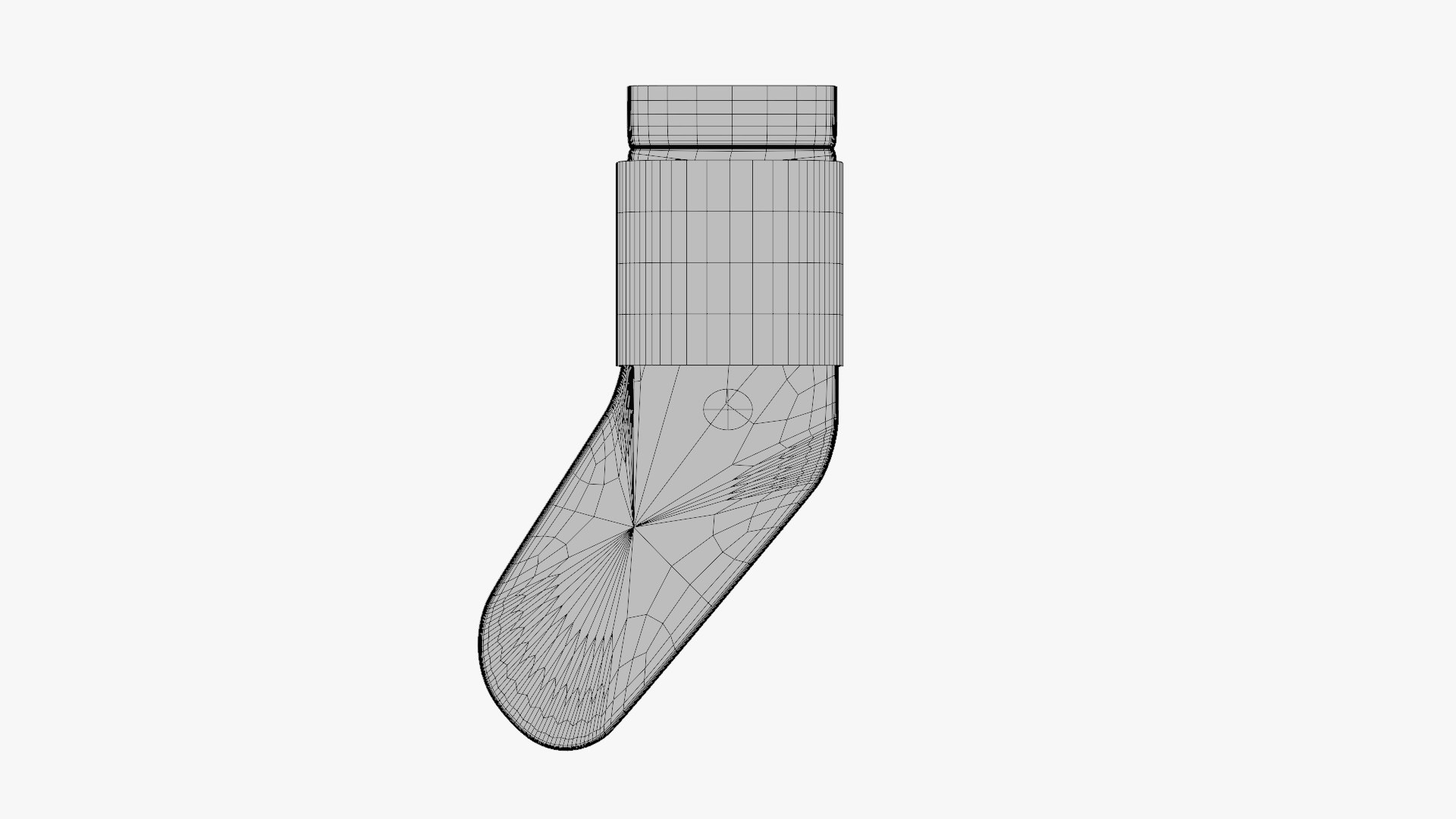 3D Basic Socks - Geometry Only No Textures No Materials Model ...