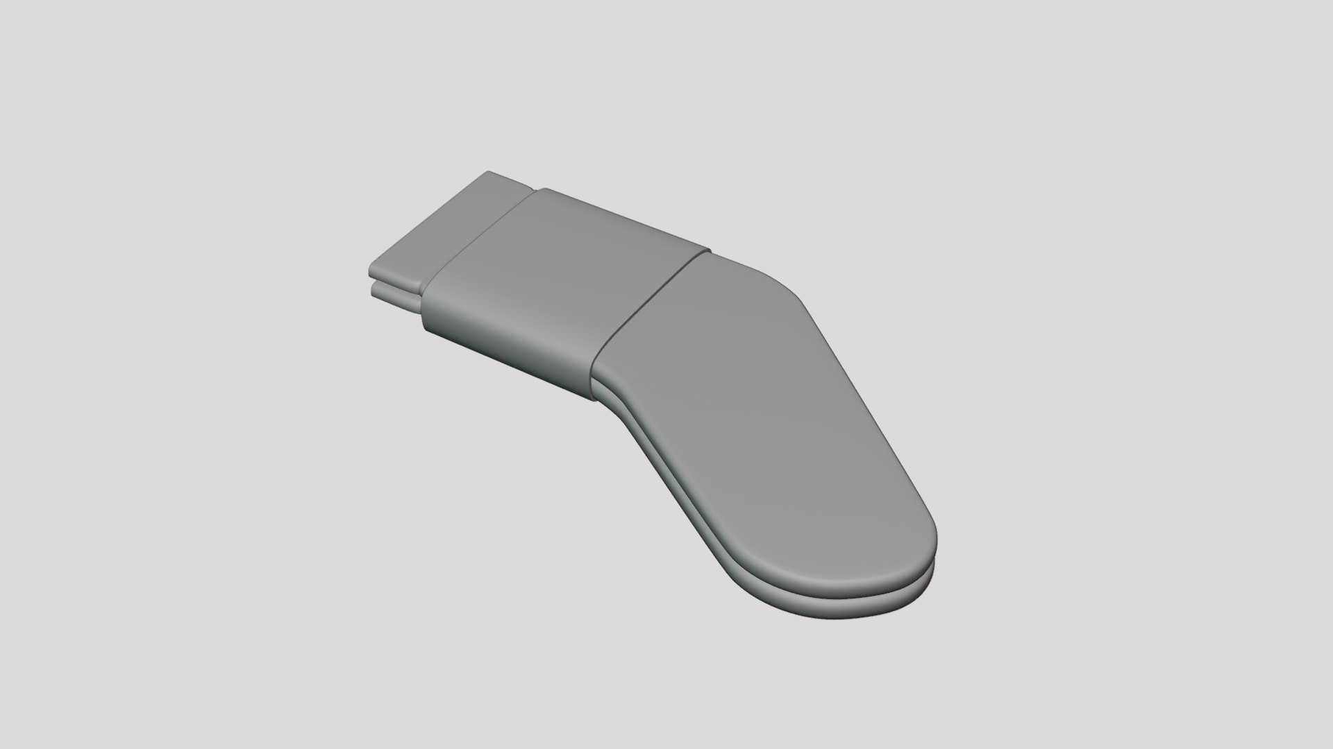 3D Basic Socks - Geometry Only No Textures No Materials Model ...