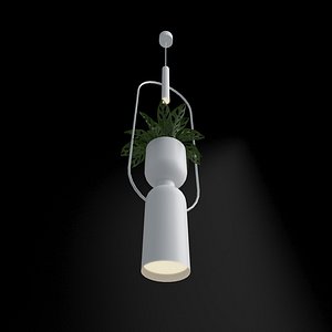 3D model Single Pendant Light Commercial Single head Pendant Lamp Industrial-style Pendant Light