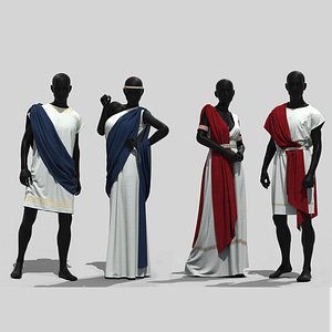 3D Realistic Roman Outfits