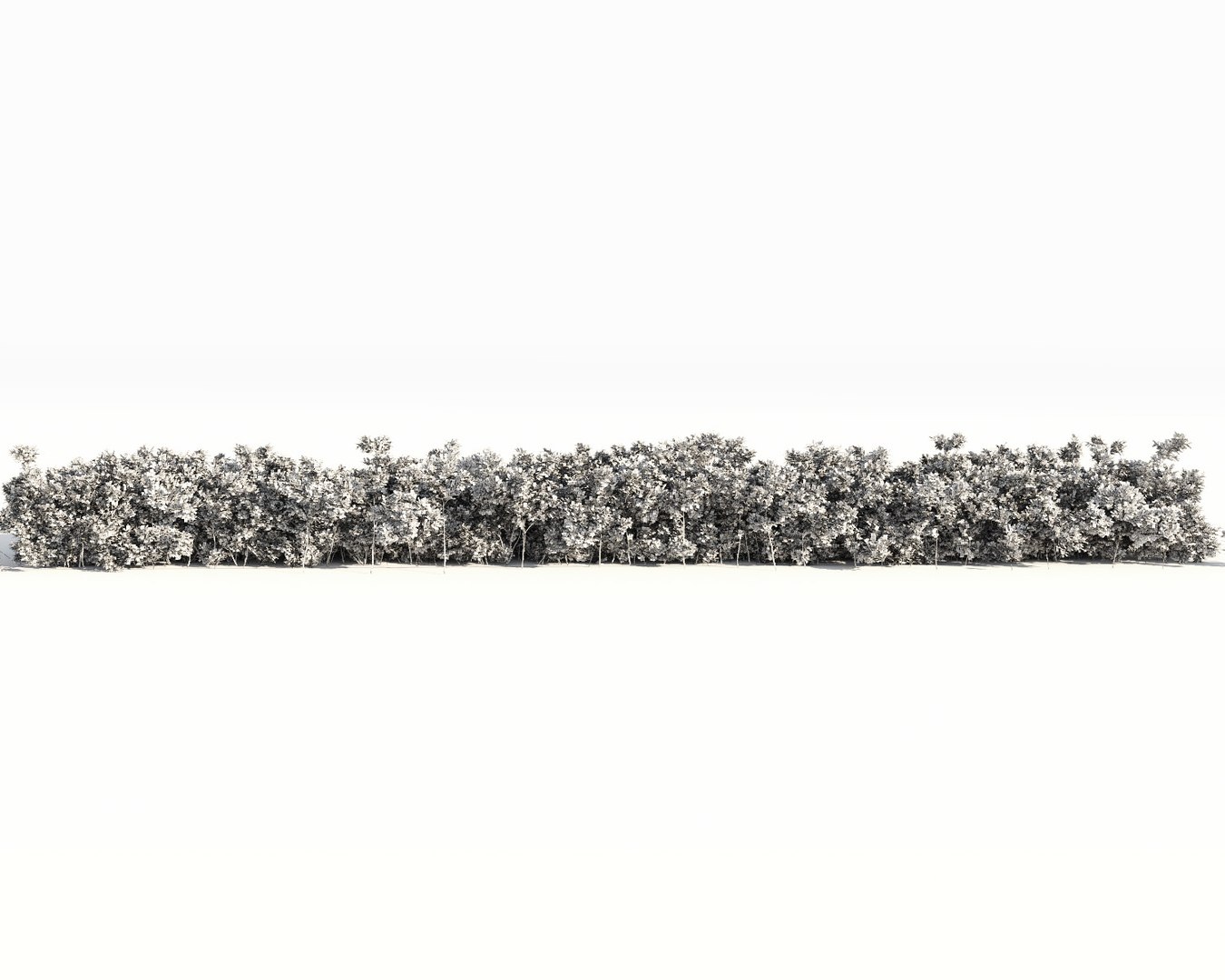 Shrubs Multiscatter Scatterable 3d 3ds