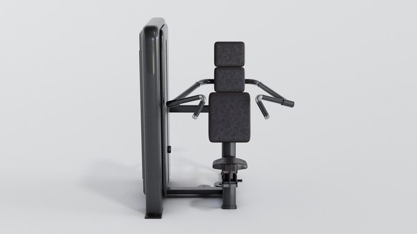 坐式肩部推举机3D模型 - TurboSquid 2282786