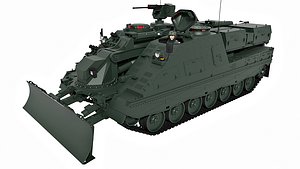Rheinmetal Defence Kodiak 3 AEV Bysanders 3D Models 3D model