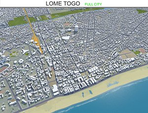 Togo Corner Set 3d model