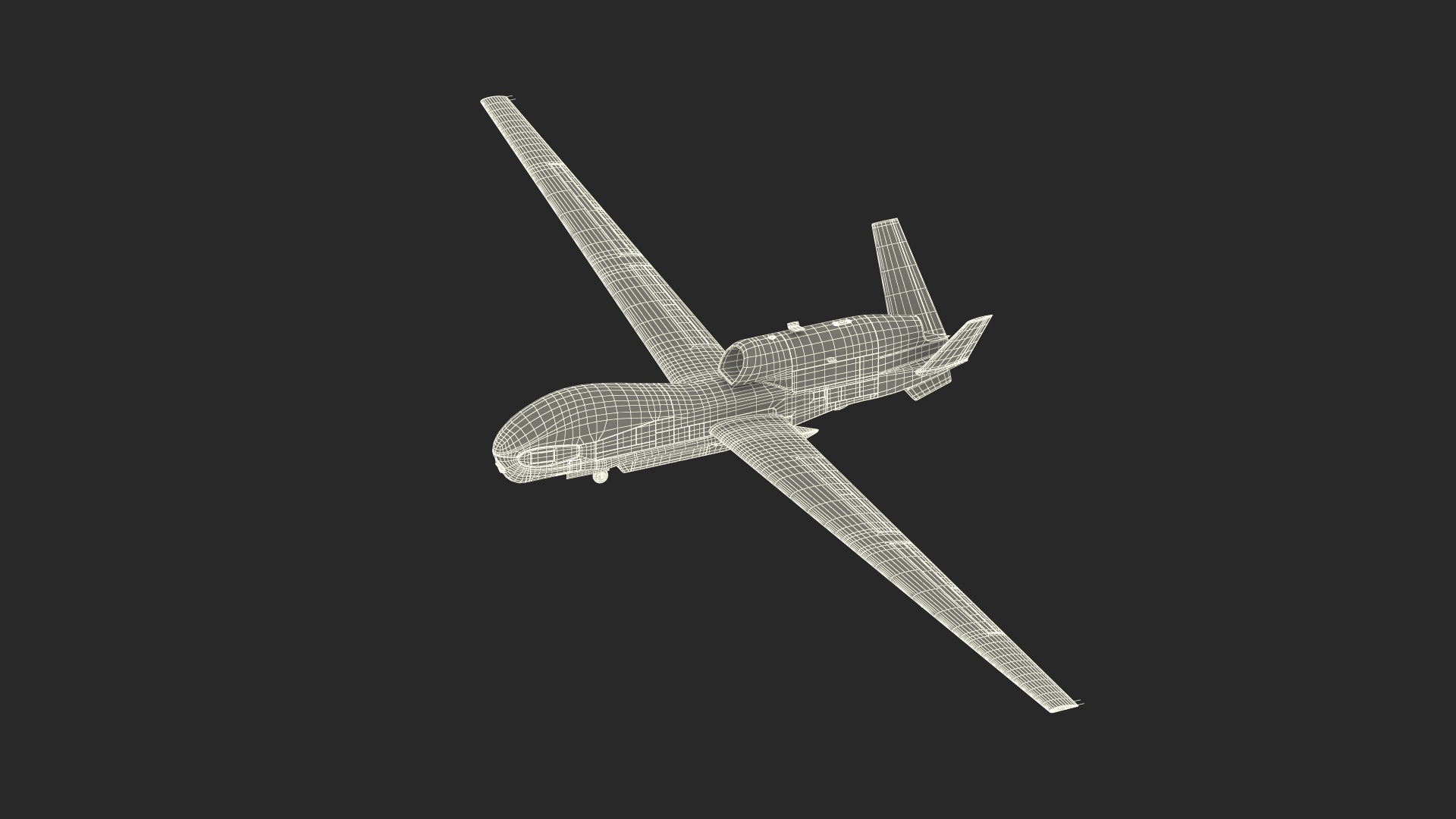 3D Ground Surveillance Remotely Piloted Aircraft - TurboSquid 2164084