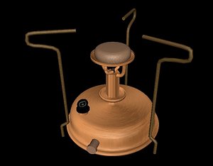 old stove 3D model