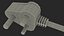 Type D Electric Plug White Rigged for Cinema 4D