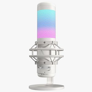QuadCast S Gaming Microphone HyperX White model