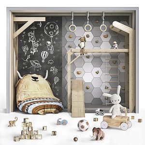 3D model decor and furniture for nursery