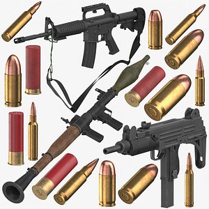 Weapons and Bullets Collection