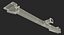 Multi-Fit Trailer Hitch 3D Model