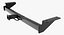 Multi-Fit Trailer Hitch 3D Model