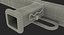 Multi-Fit Trailer Hitch 3D Model