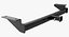 Multi-Fit Trailer Hitch 3D Model