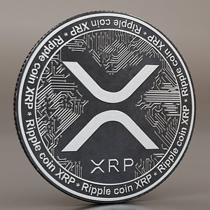 3D Premium Ripple XRP PBR 4K Textured Low-poly 3D model