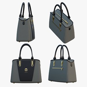 3D model Modern Classic Chic Contrast Luxury Handbag