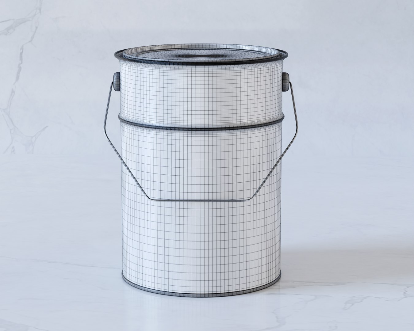 3D Paint Bucket 5 Gallon Packaging - TurboSquid 2359051