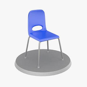 School Chair V1 3D
