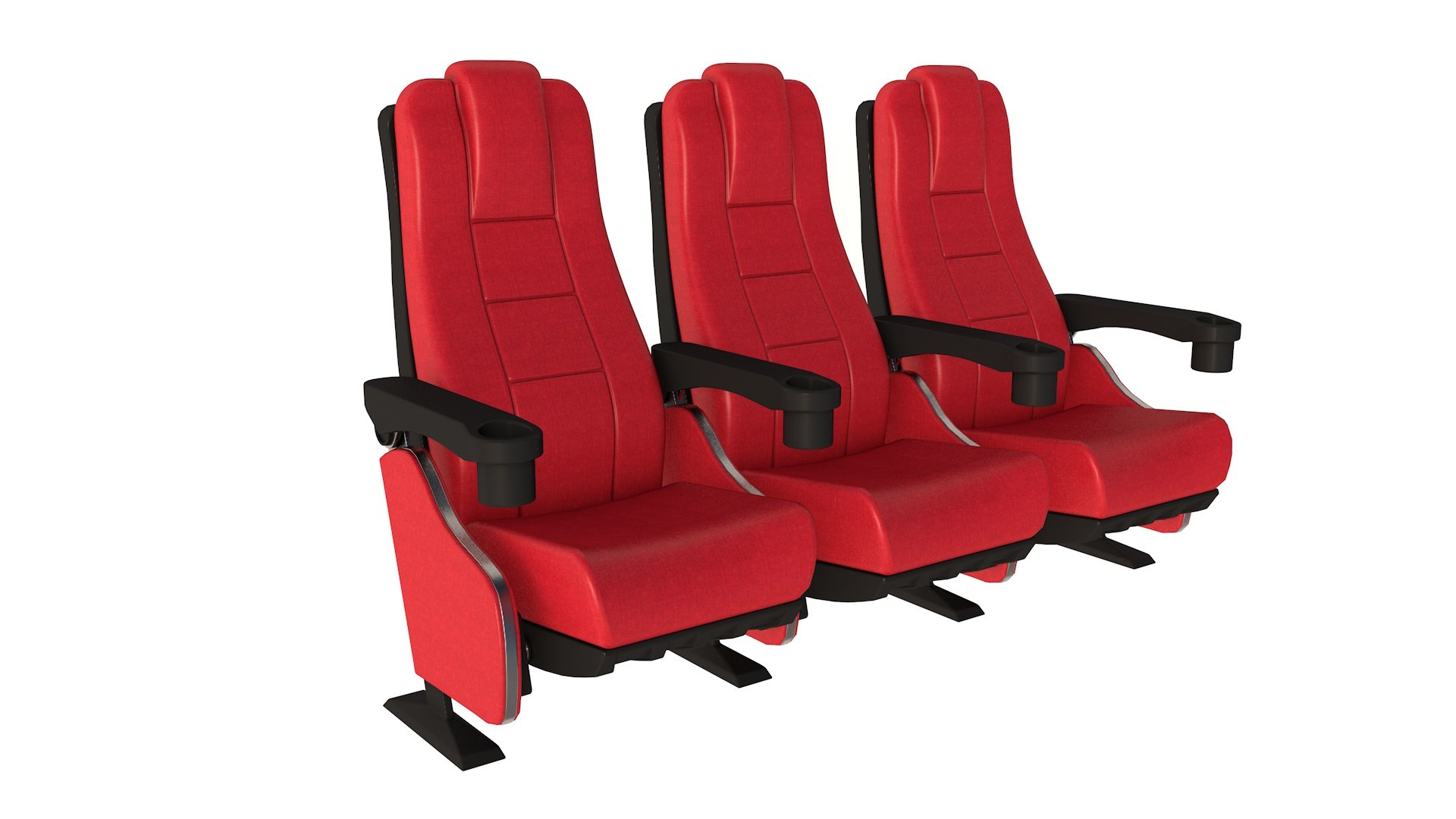 Cadeira de Cinema Modelo 3D TurboSquid 1891459