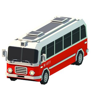 3D Cartoon ISTANBUL BUS 05