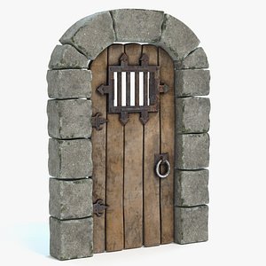 Medieval Castle Door