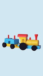 3D C4D building block model