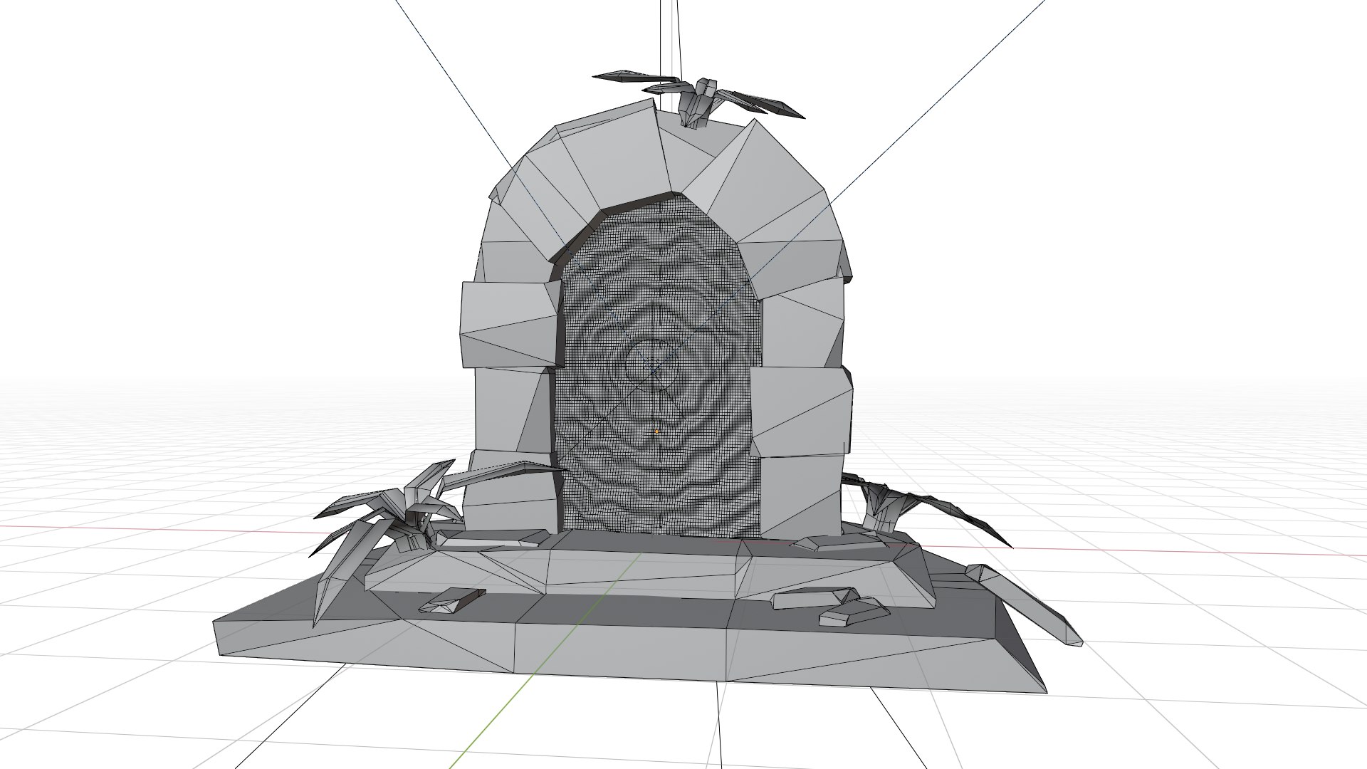 Low-poly portal 3D model https://p.turbosquid.com/ts-thumb/ZH/RGOmb8/0X/wireframe/png/1678280619/1920x1080/fit_q87/dc771692dccf018cc638b1f3158a9cdecf26b803/wireframe.jpg