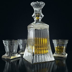 Set for whiskey Linea Argenti CR1859