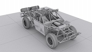3D trophy truck model