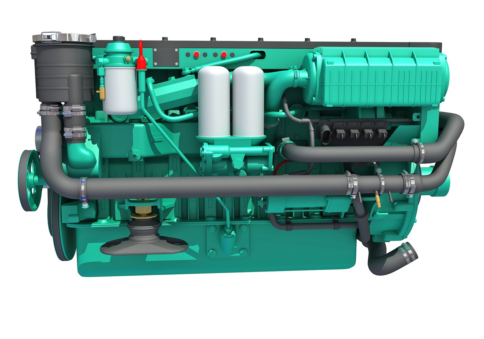 3D Boat Engine Model - TurboSquid 1305681