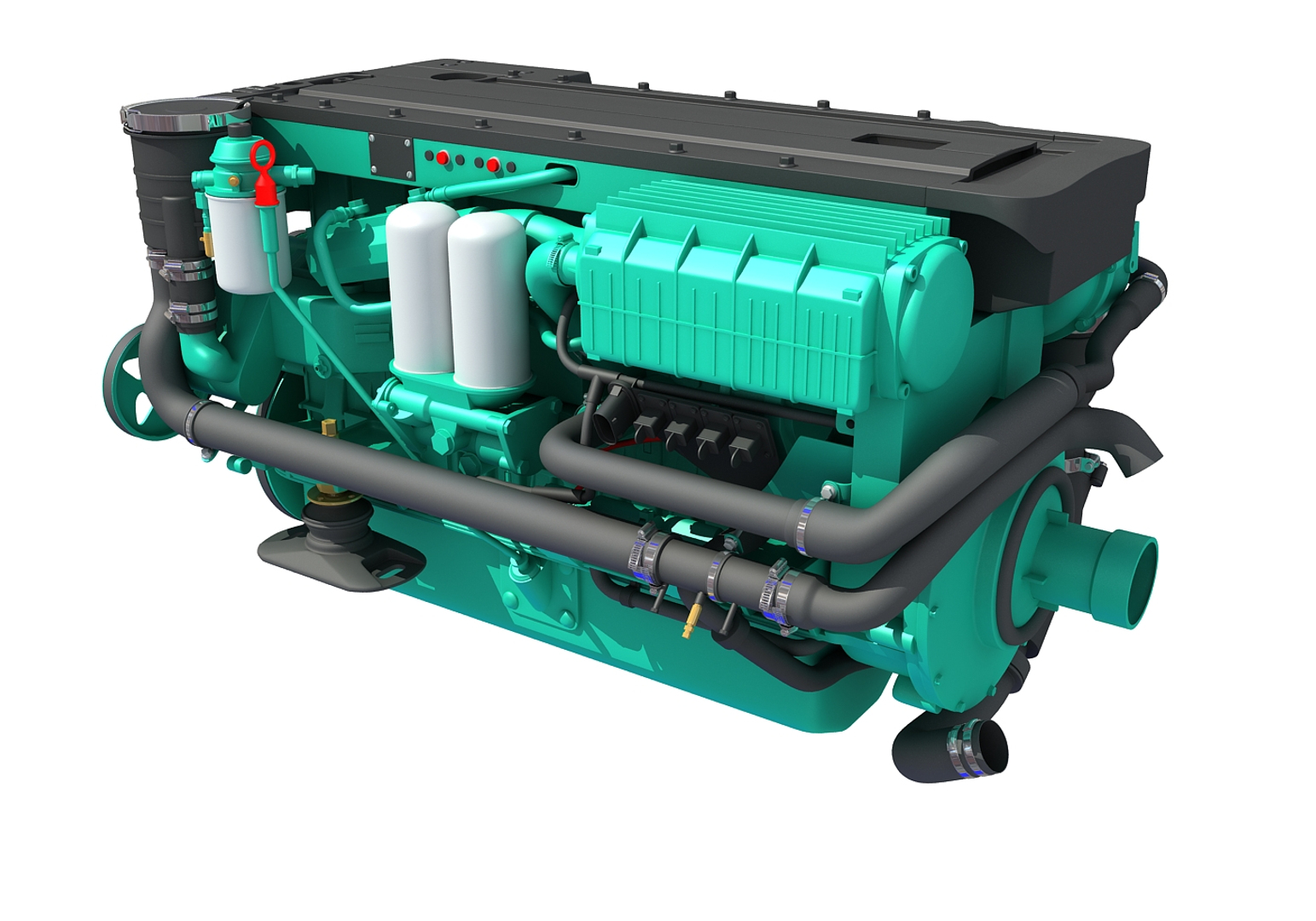 3D Boat Engine Model - TurboSquid 1305681