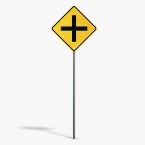 Crossing Sign 3D