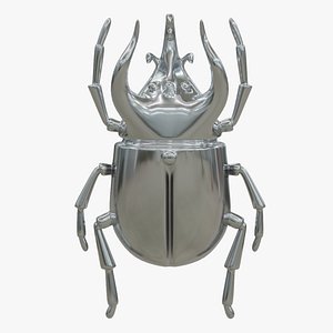 Rhino Bug Pendant 3D model
