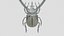 Pingente Bug Rinoceronte