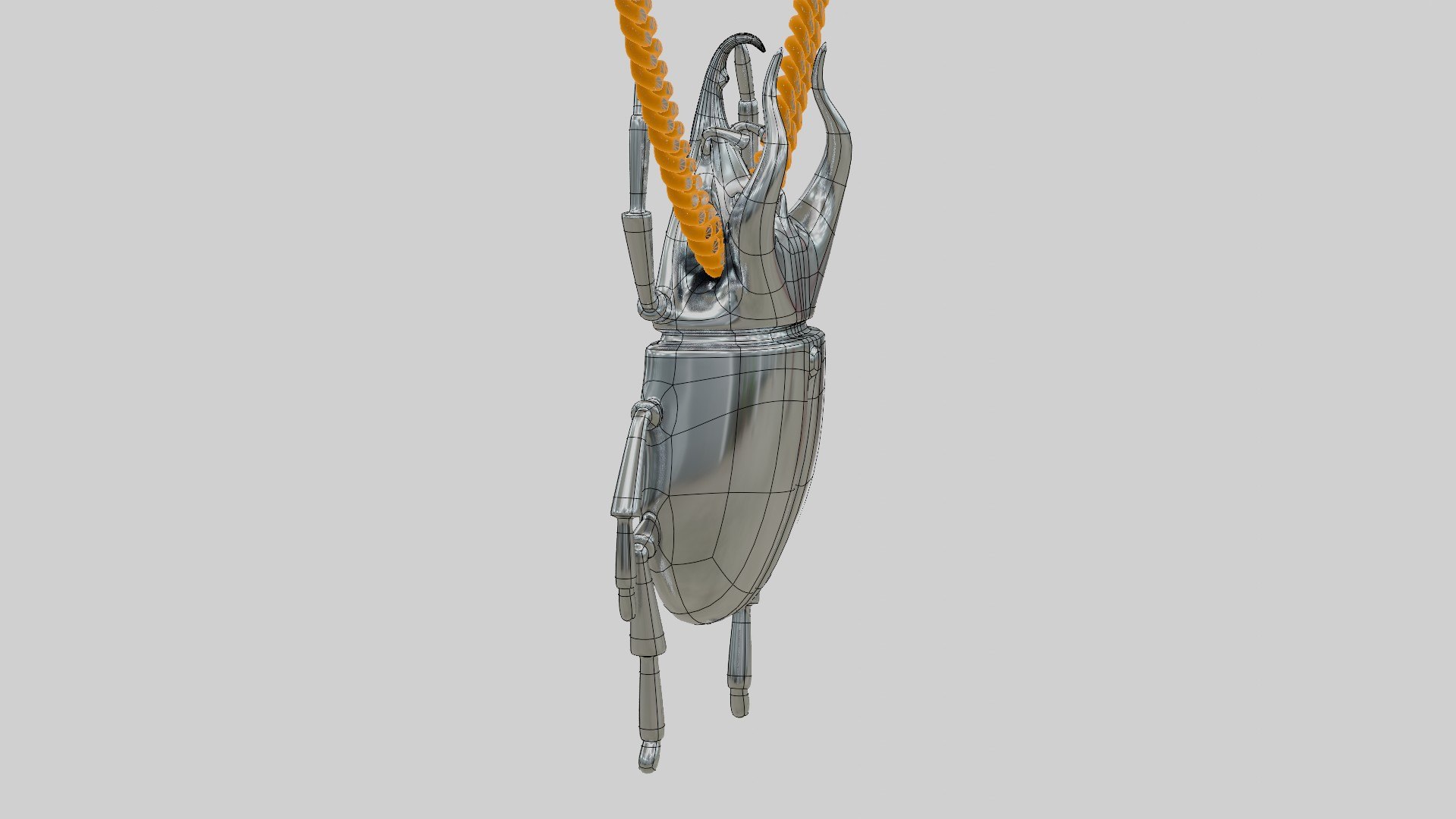 Rhino Bug Pendant 3D model https://p.turbosquid.com/ts-thumb/ZH/aWAqL6/TY/wire17/jpg/1702801529/1920x1080/fit_q87/b8273a8b8789c9be0b93a0f14c236c3ec806e166/wire17.jpg