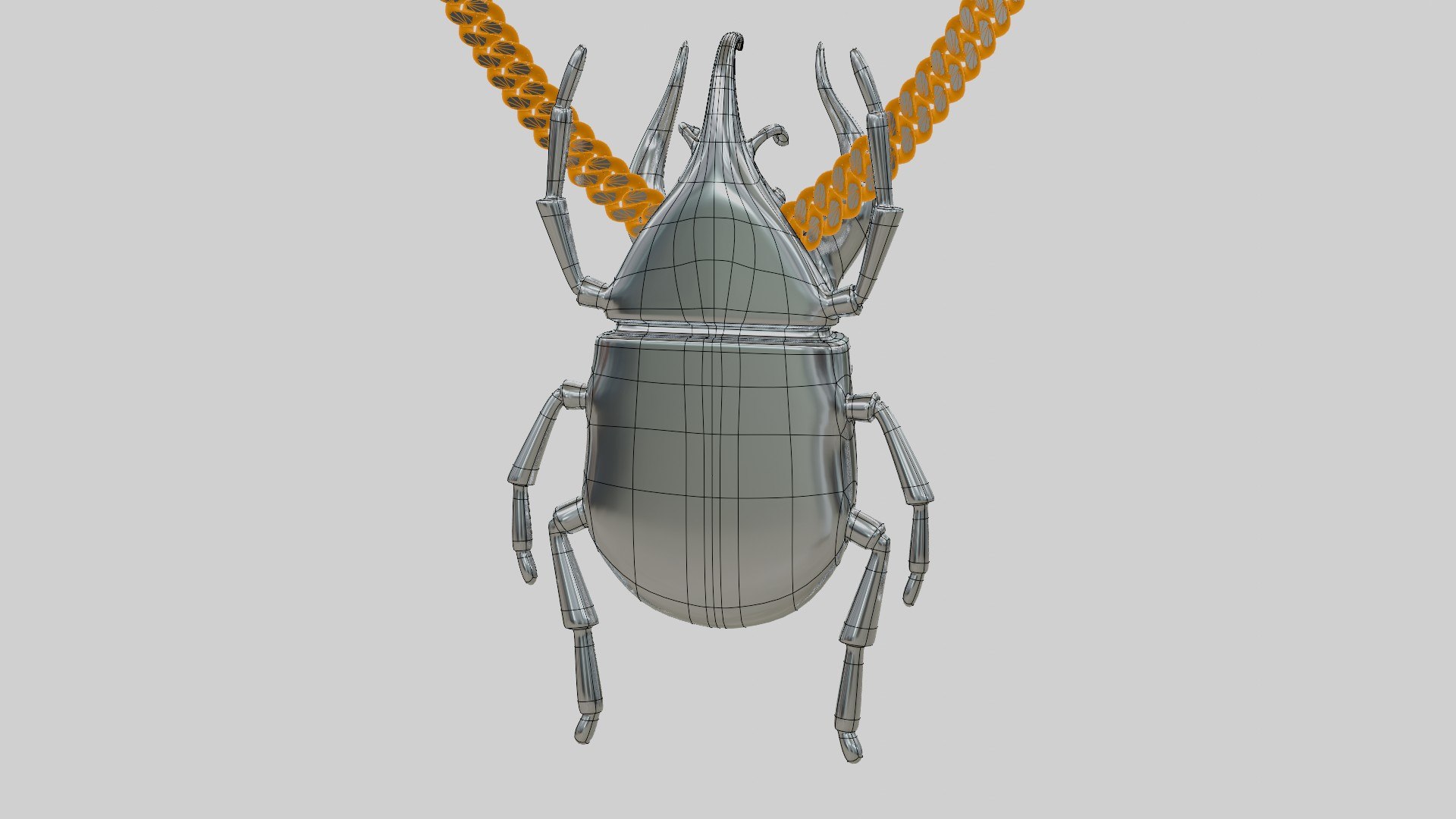 Rhino Bug Pendant 3D model https://p.turbosquid.com/ts-thumb/ZH/aWAqL6/Y3/wire12/jpg/1702801526/1920x1080/fit_q87/a5f785d10384a6c473674a6858ff51cd4a6e85d7/wire12.jpg
