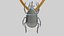 Pingente Bug Rinoceronte