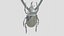 Pingente Bug Rinoceronte