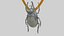 Pingente Bug Rinoceronte