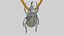 Pingente Bug Rinoceronte
