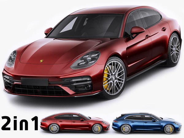 Porsche Panamera Turbo S and Sport Turismo 2021
