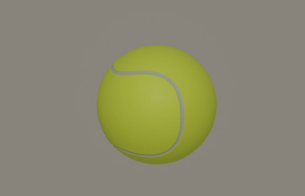 3D model Tennisball