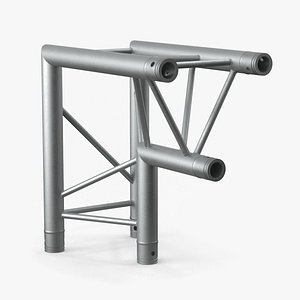 Industrial Triangular Truss Modular 3D model