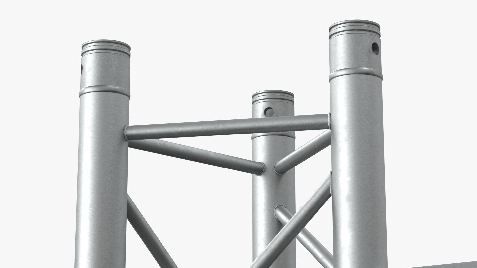 Industrial Triangular Truss Modular 3D Model - TurboSquid 2269753