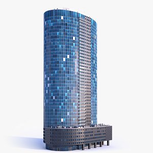 skyscraper building 14 3D