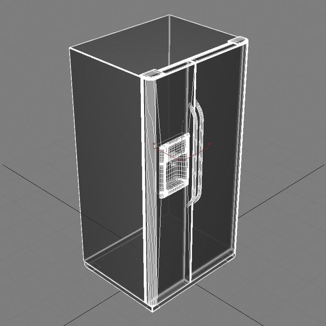 obj refrigerator fridge