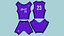 Basketball Fantasy Team Sharks Uniform - Character Design