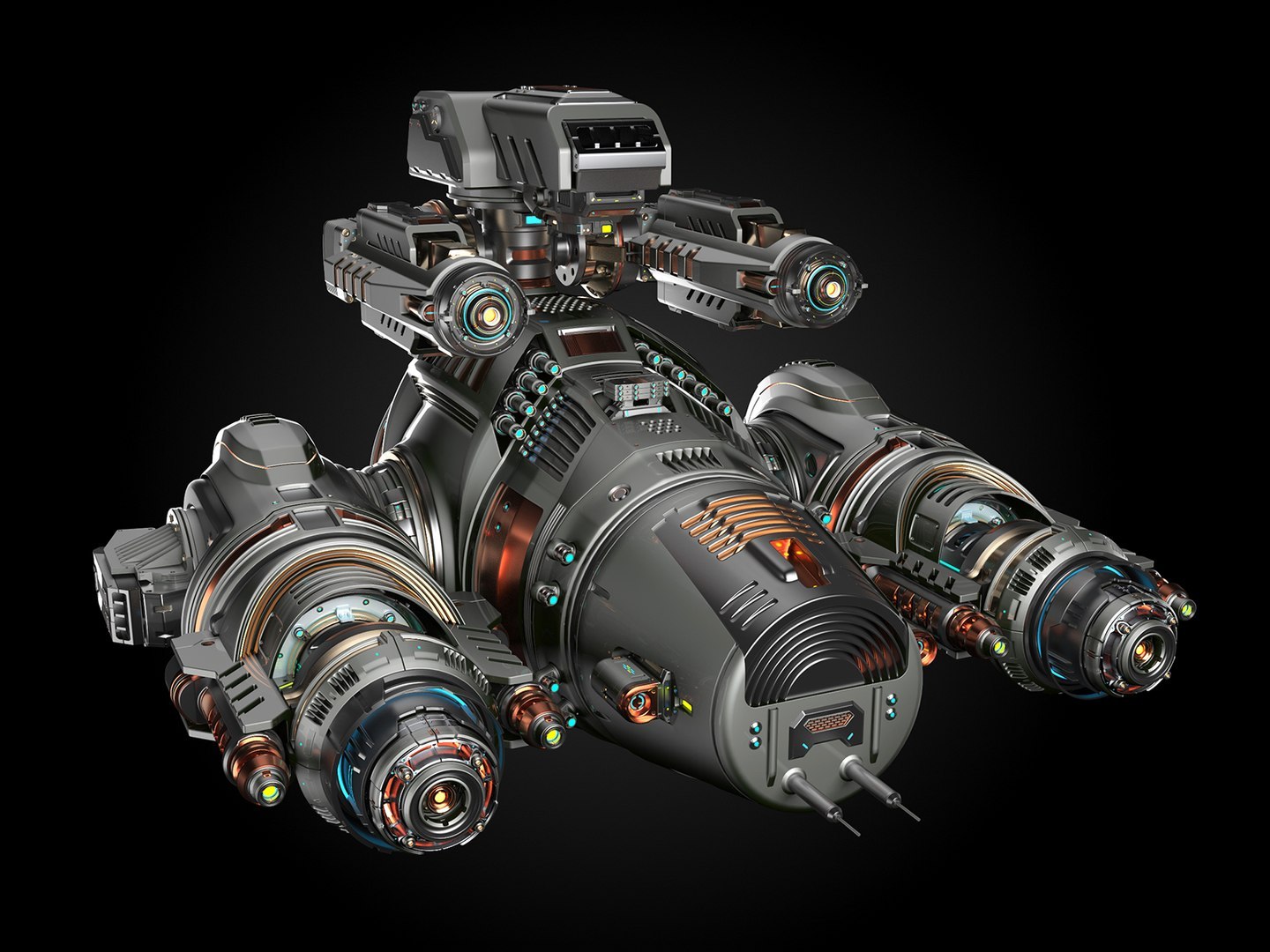 Sci-Fi Drones Rigged - 4 in 1 3D model https://p.turbosquid.com/ts-thumb/ZH/vXYOkq/DI/1/jpg/1750882237/1920x1080/fit_q87/23572a3ef37a4ebc279295675b6f18e1ca5728e7/1.jpg