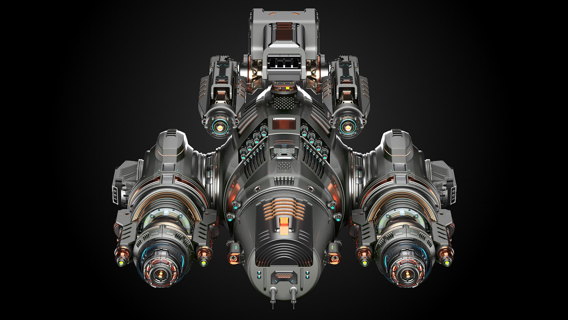 Sci-Fi Drones Rigged - 4 in 1 3D model https://p.turbosquid.com/ts-thumb/ZH/vXYOkq/Mr/2/jpg/1570648641/1920x1080/fit_q87/f777148a3c4a25d90750f9ee588569309a233a97/2.jpg