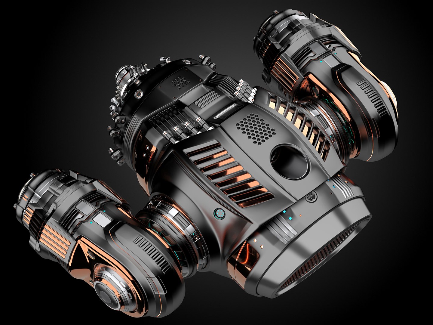 Sci-Fi Drones Rigged - 4 in 1 3D model https://p.turbosquid.com/ts-thumb/ZH/vXYOkq/Yt/3a0000000/jpg/1560081303/1920x1080/fit_q87/705c97f020fa6ea5cead7bdf988178fdd932fdc4/3a0000000.jpg